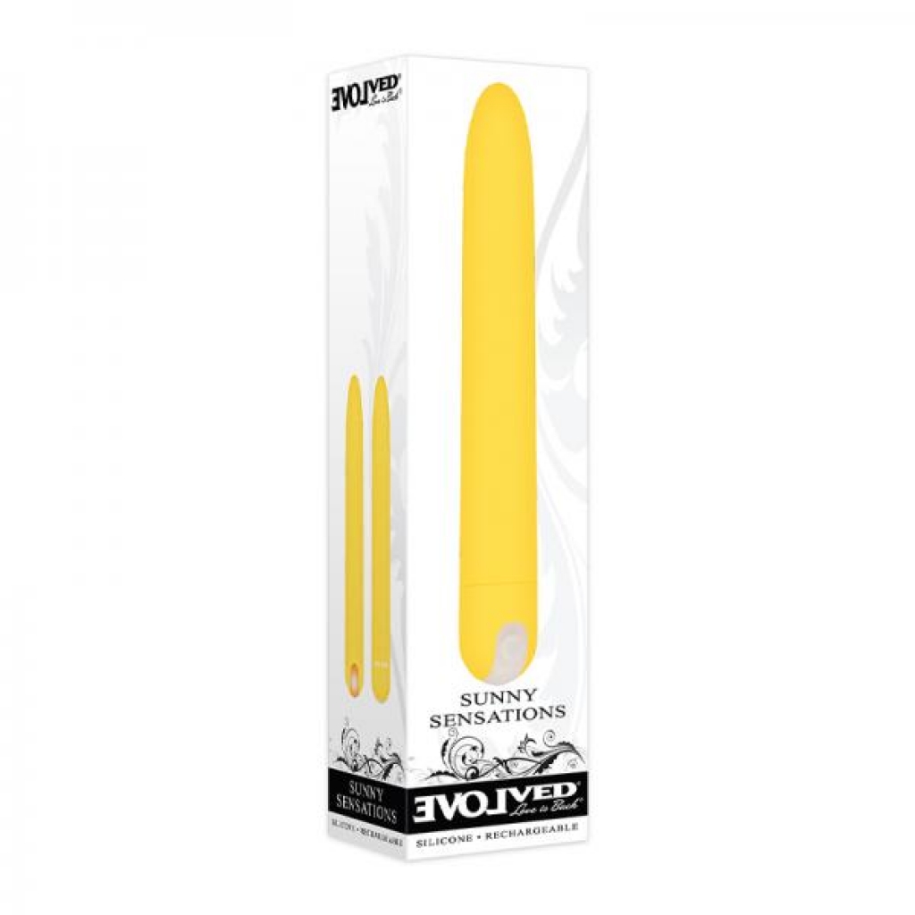 Evolved Sunny Sensations Rechargeable Silicone - Yellow - Evolved