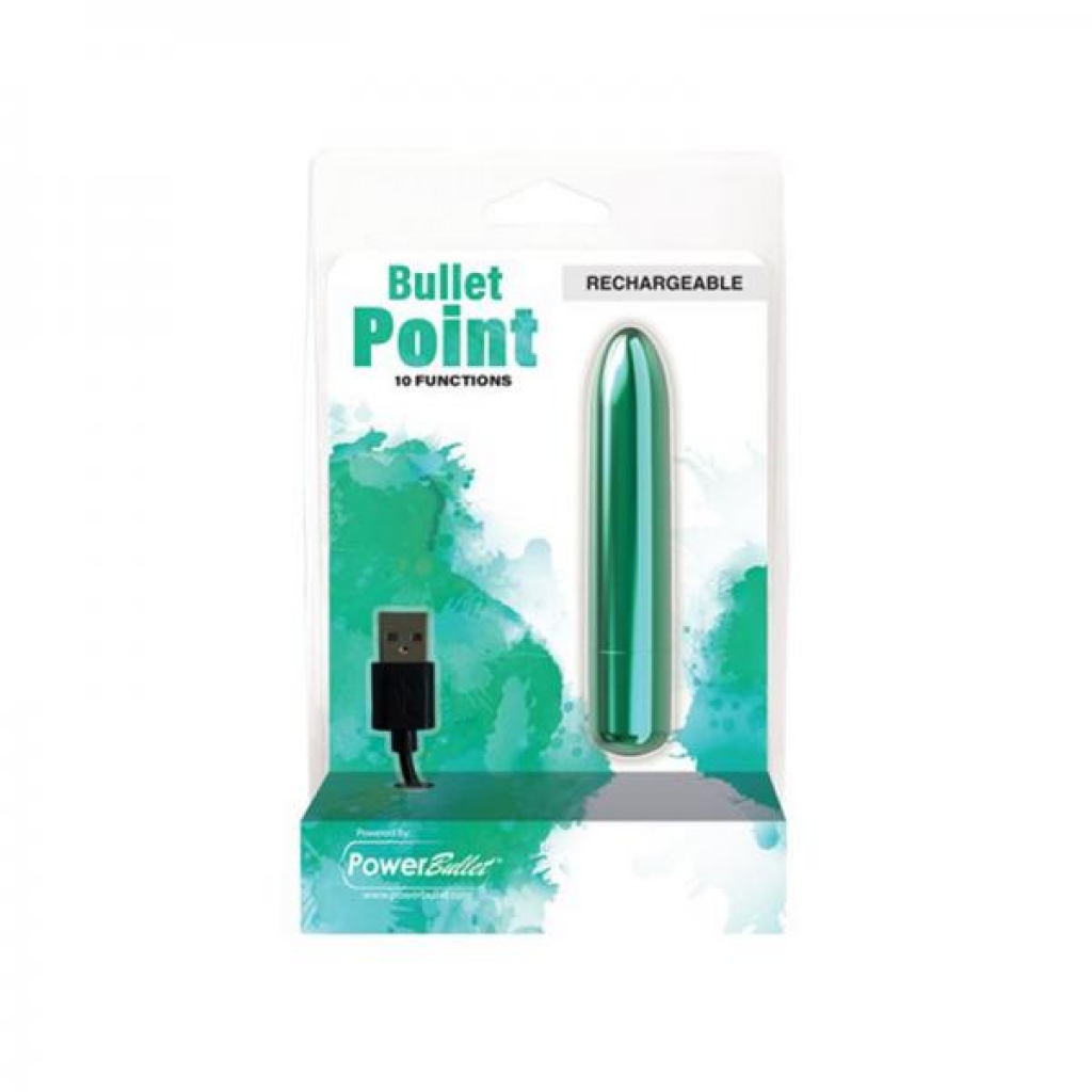 Power Bullet Point Rechargeable - Teal - Bms