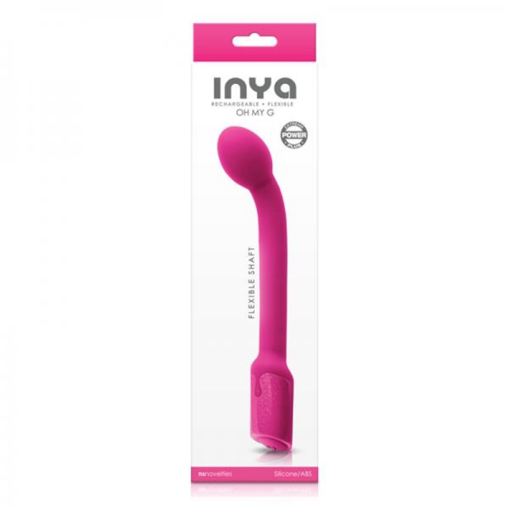 Inya Oh My G G-spot Vibrator Rechargeable Pink - Ns Novelties