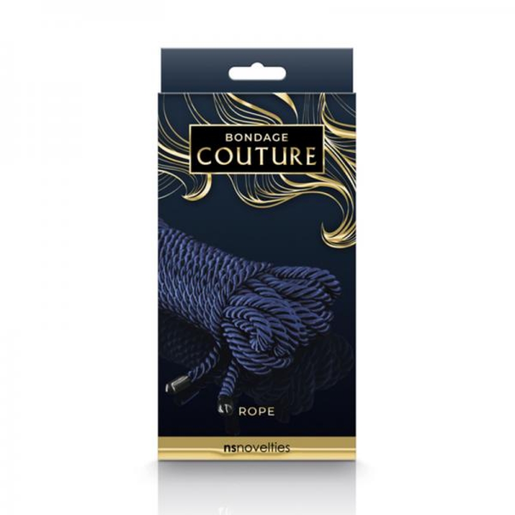 Bondage Couture Rope 25 Feet - Blue - Ns Novelties