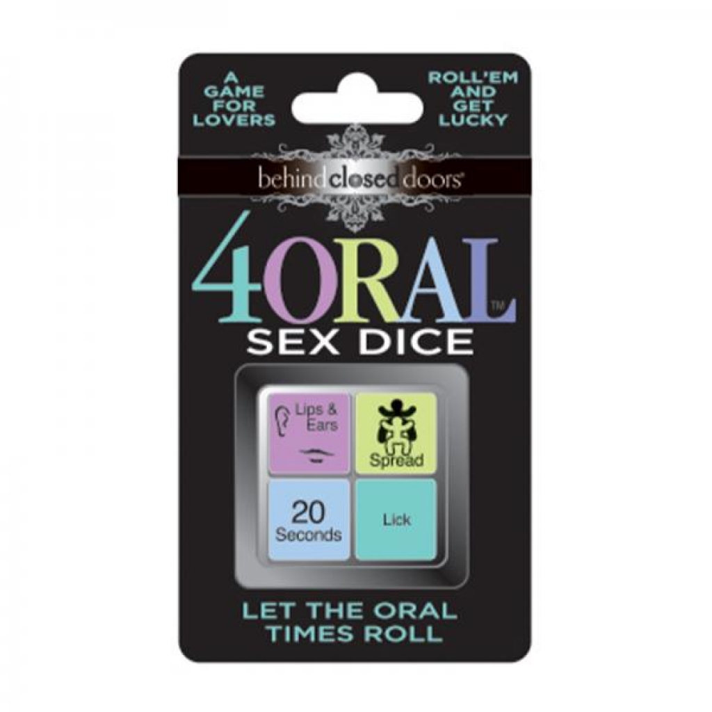 4 Oral Sex Dice - Little Genie
