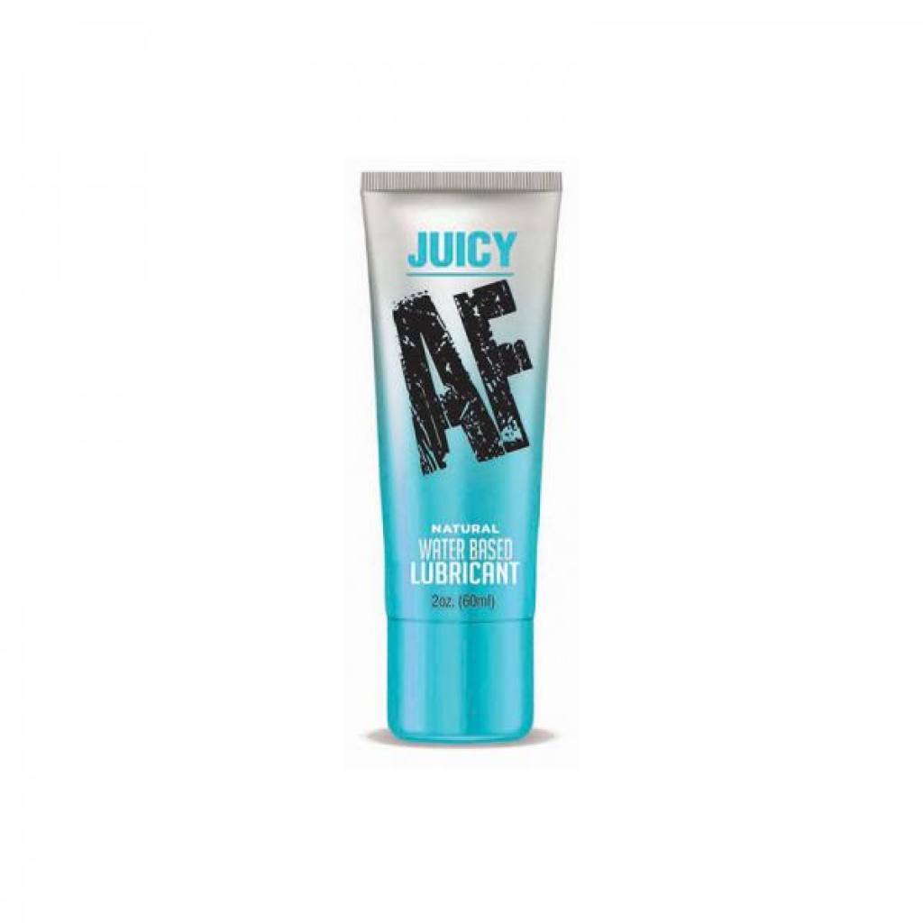 Juicy Af Water-based Lube - Natural 2 Oz - Little Genie