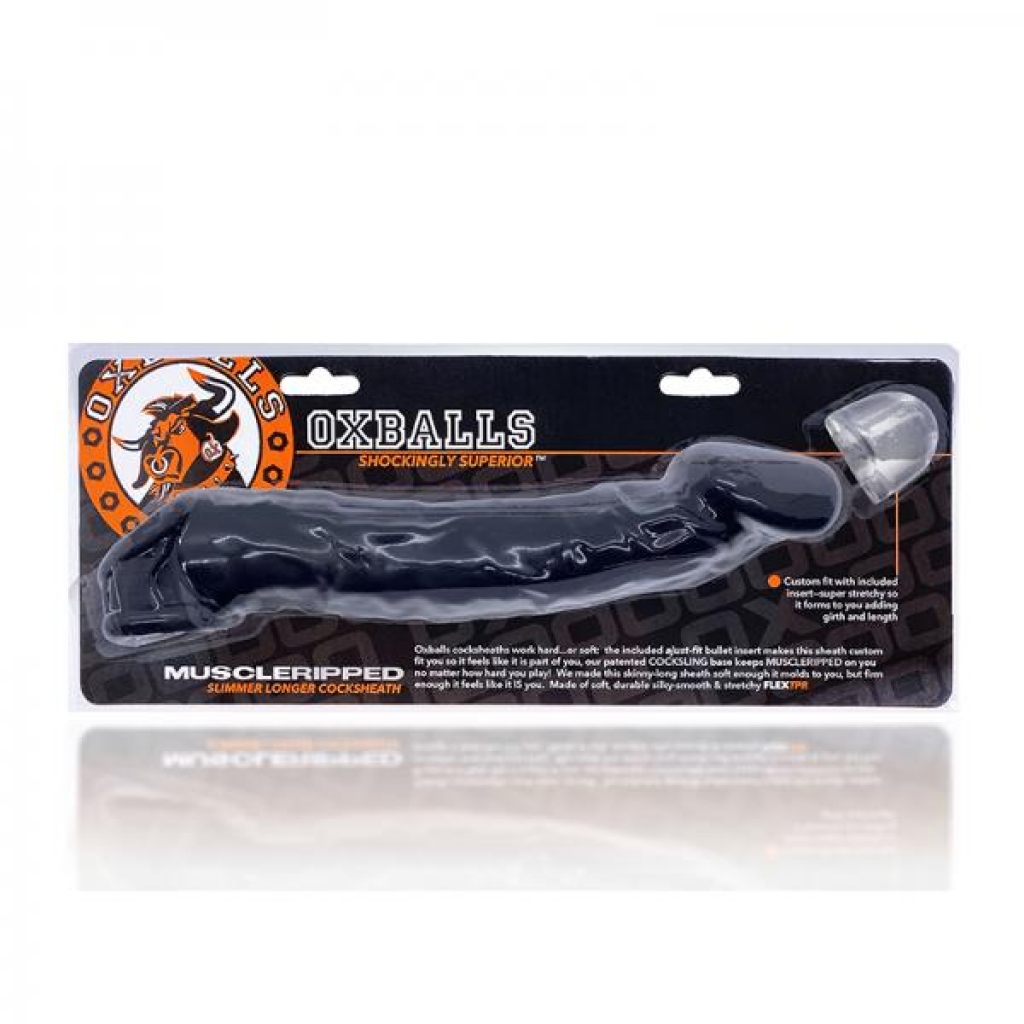 Oxballs Muscle Ripped Cocksheath - Black