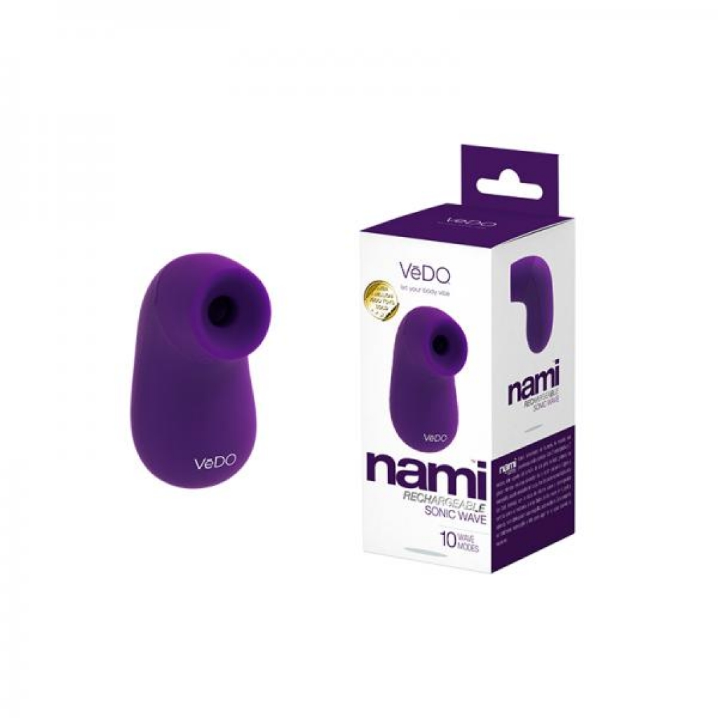 Vedo Nami Rechargeable Sonic Vibe - Deep Purple