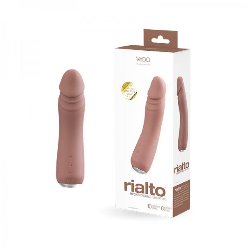 Vedo Rialto Rechargeable Vibe Mocha - Vedo