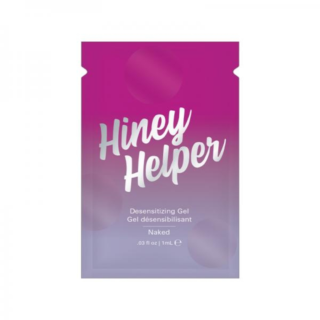 Hiney Helper Desensitizing Gel .03 Oz Foil - Classic Brands