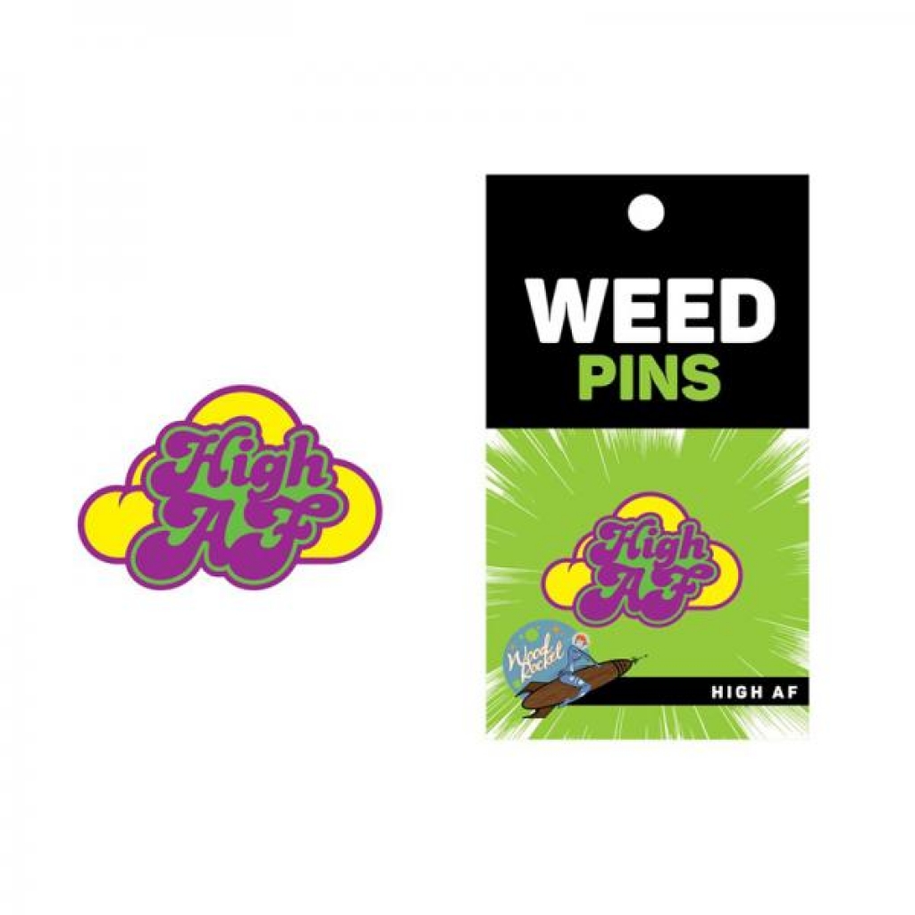 Weed Pin - High AF Accessory for Cannabis Enthusiasts