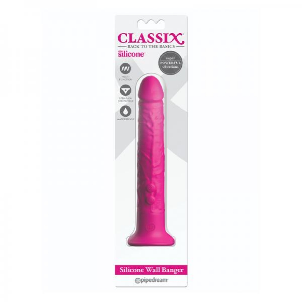 Classix Wall Banger 2.0 Vibrator - Pink