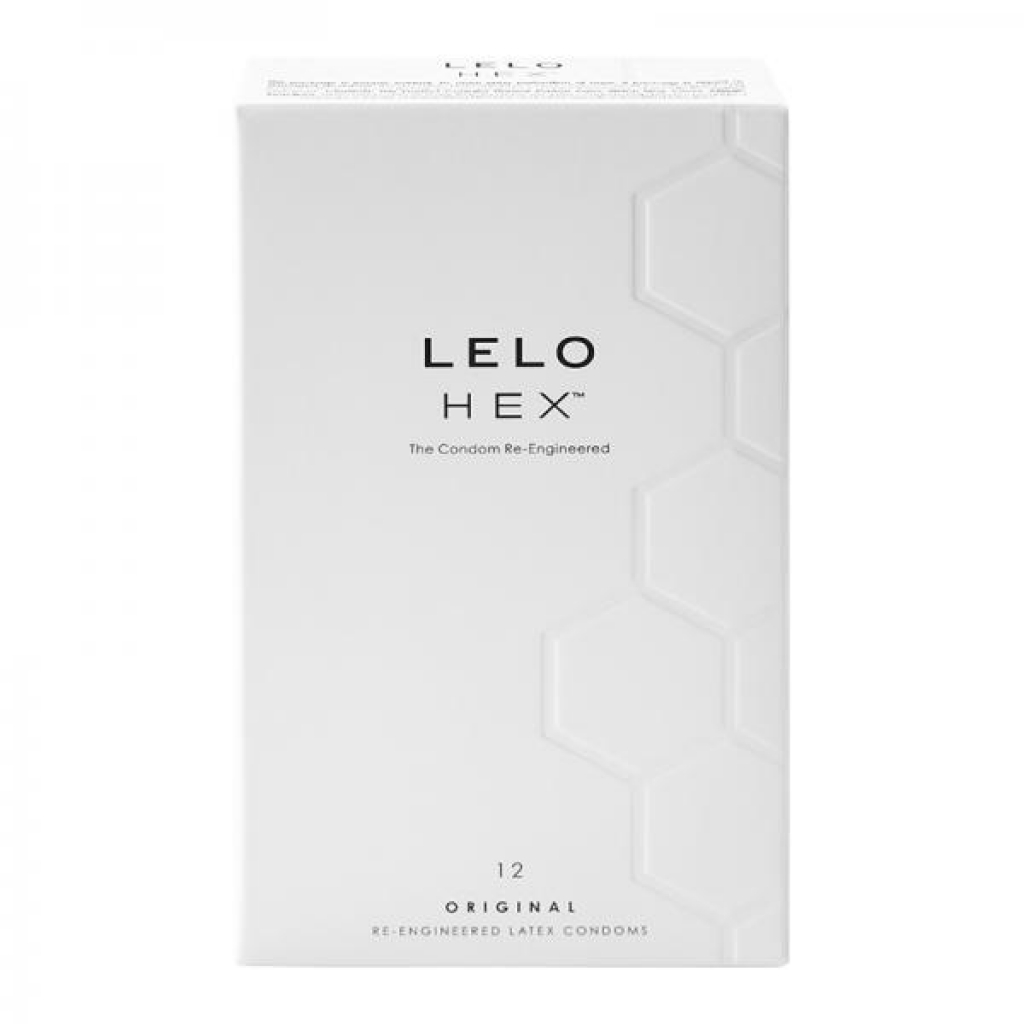 Lelo Hex Original Condoms - 12 Pack