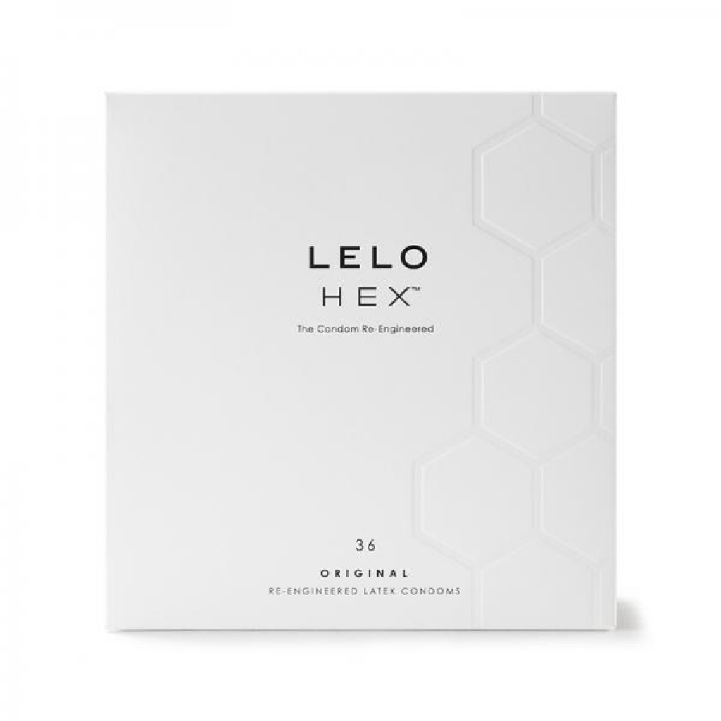 Lelo Hex Original Condoms - 36-pack