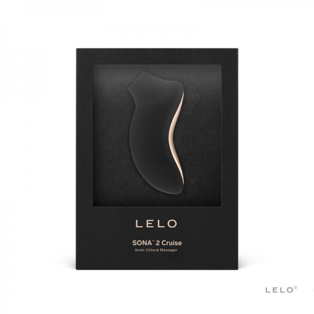 Lelo Sona 2 Cruise Clitoral Stimulator Rechargeable - Black - Lelo