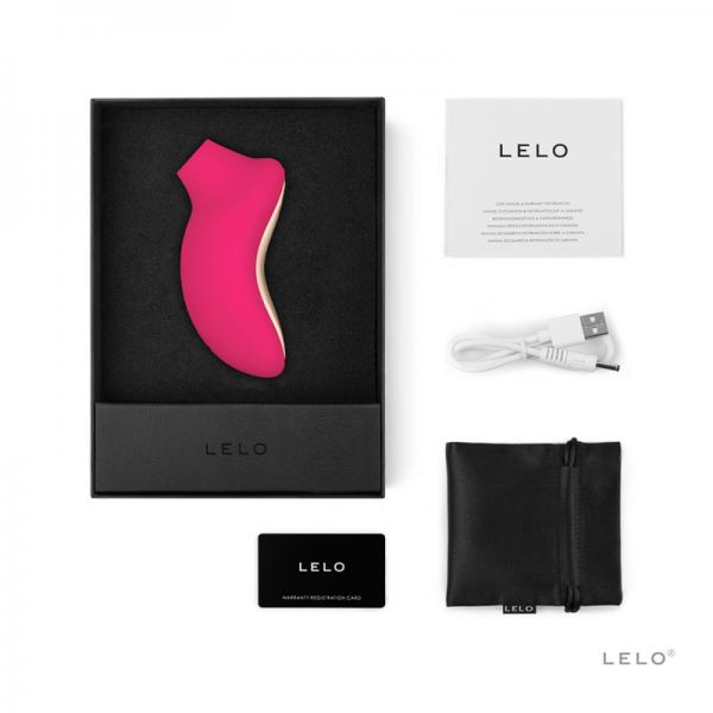 Lelo Sona 2 Clitoral Stimulator Rechargeable - Cerise - Lelo