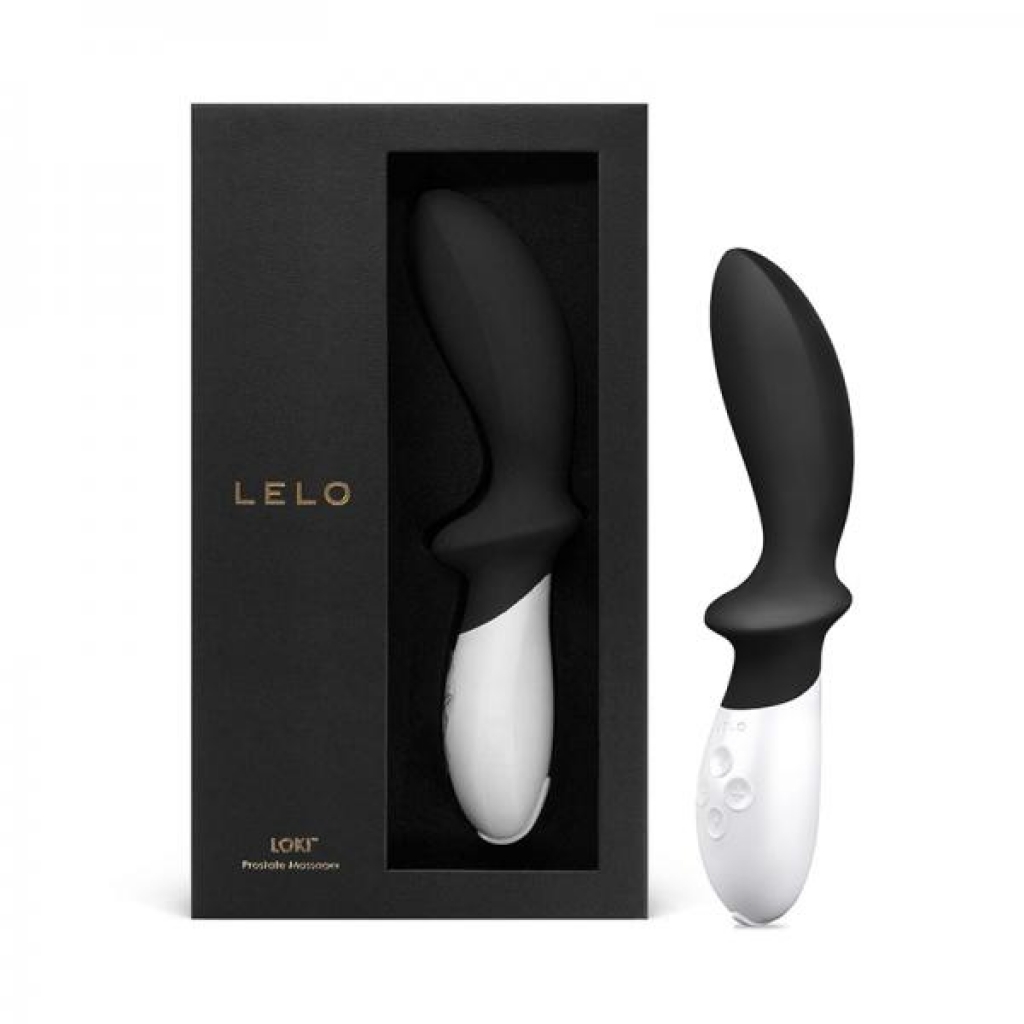 Lelo Loki Prostate Massager in Obsidian Black