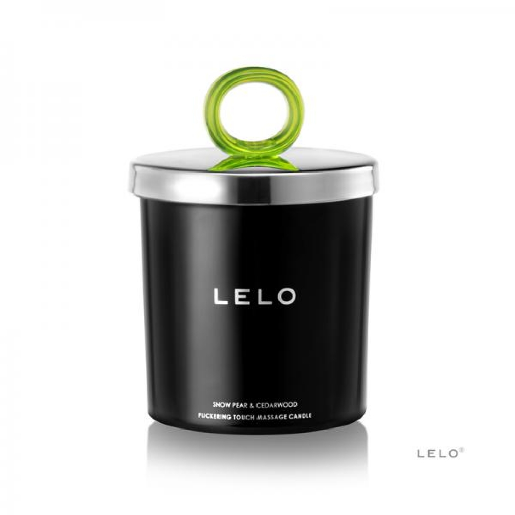 Lelo Massage Candle - Snow Pear & Cedarwood - Lelo