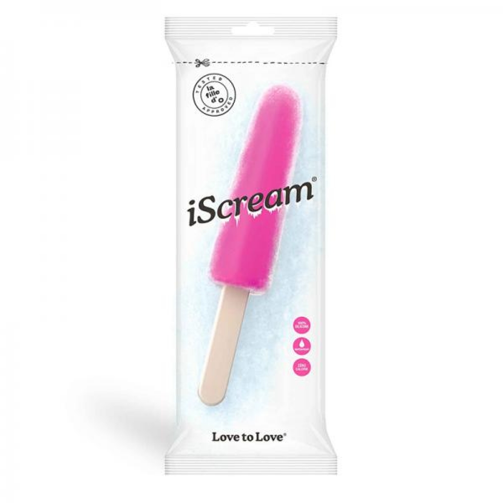 Love To Love I Scream Silicone Dong Rose - Lovely Planet