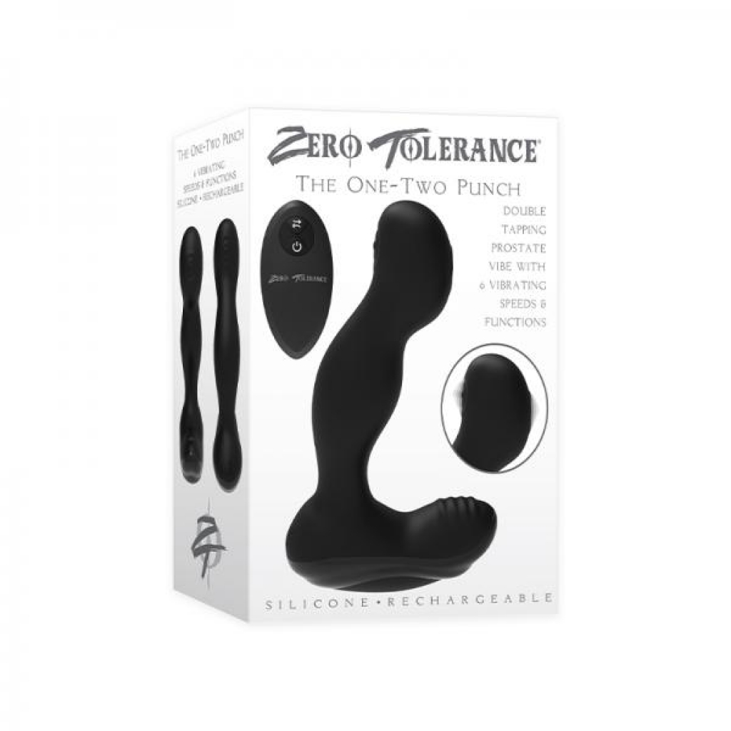 Zt The One Two Punch Prostate Massager - Zero Tolerance