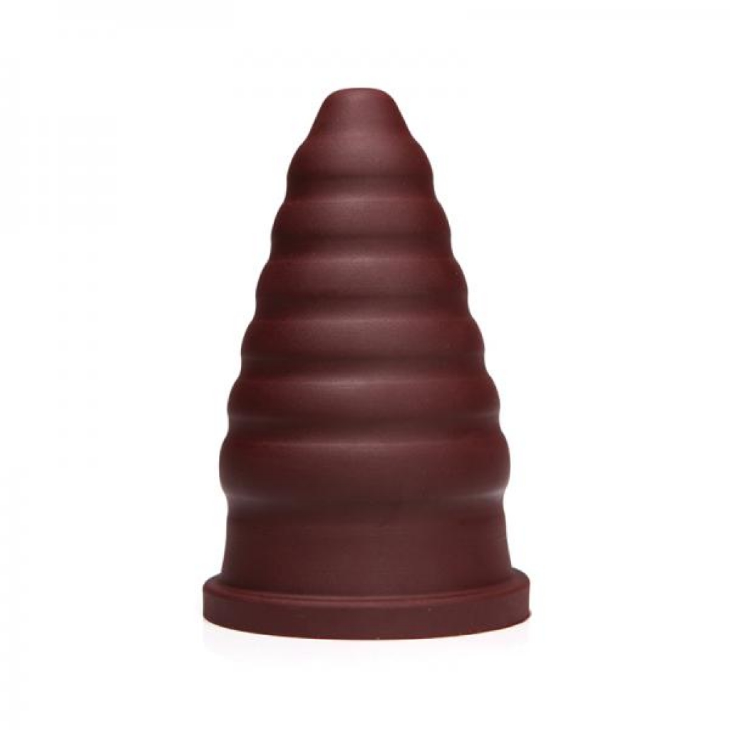 Tantus Cone Ripple Firm - Rippled Design for Increased Sensation