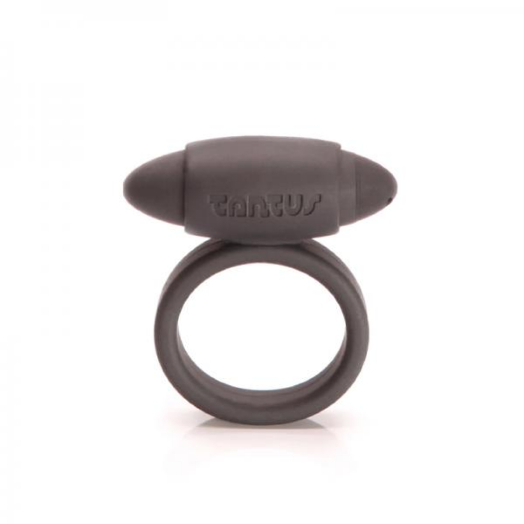 Tantus Super Soft Vibrating Ring - Black - Tantus