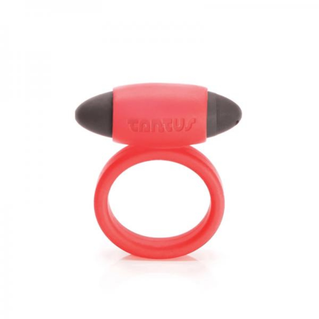 Tantus Super Soft Vibrating Ring - Red - Tantus