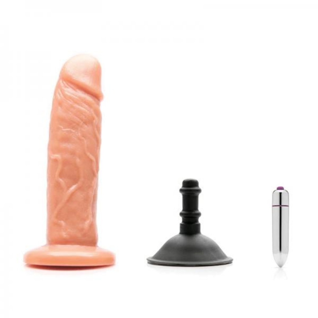 Tantus Sam Vibrating O2 Kit - Cocoa - Tantus