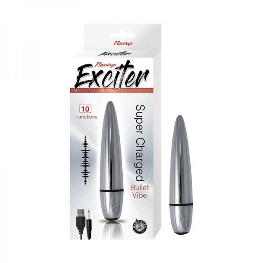 Exciter Bullet Vibe - Silver - Nasstoys