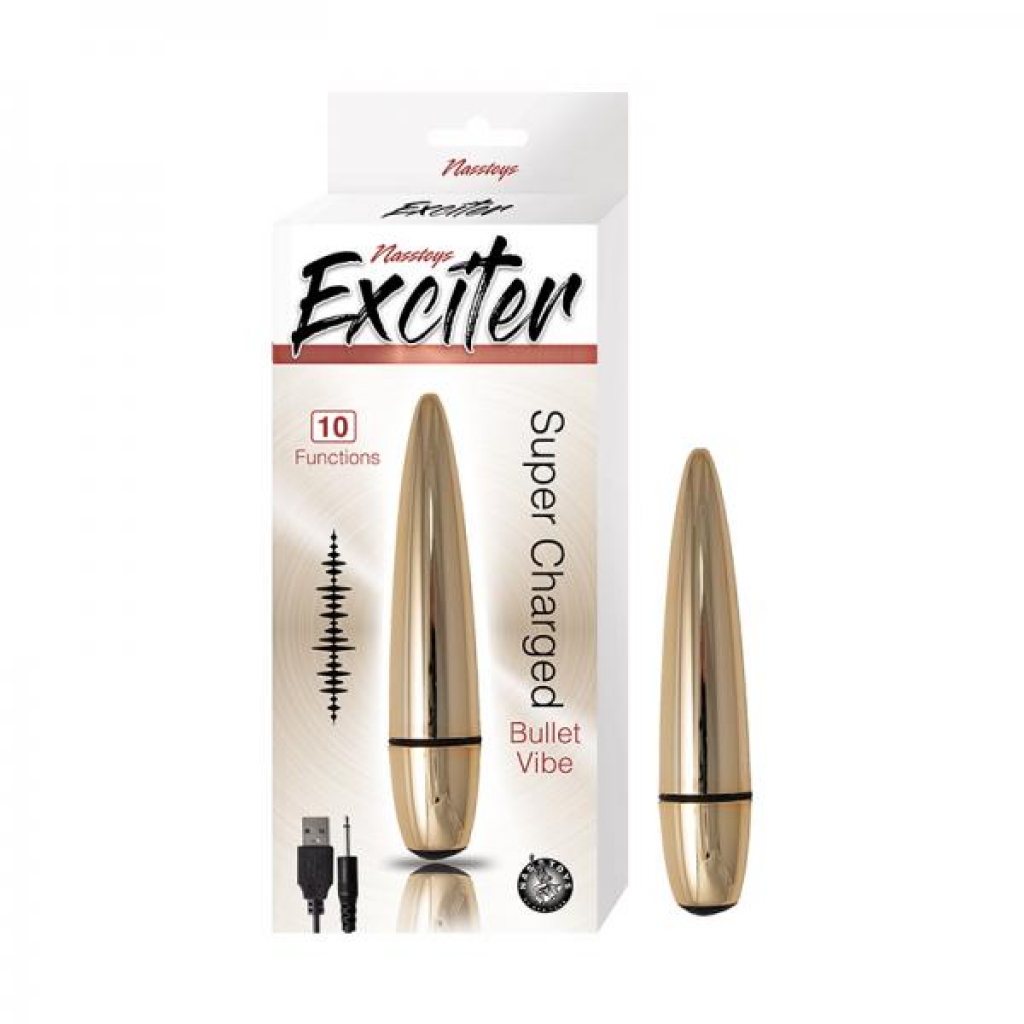 Exciter Bullet Vibe - Gold - Nasstoys