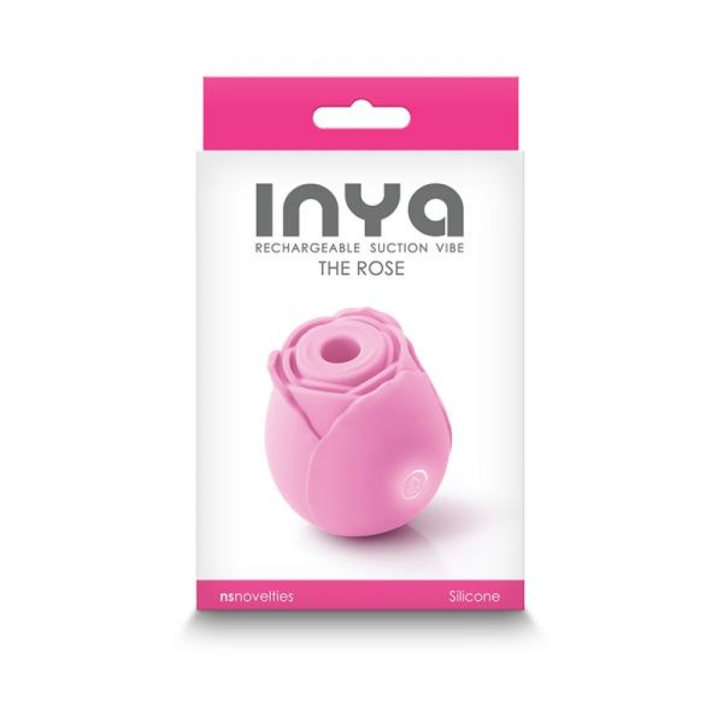 Inya The Rose Suction Toy Pink - Ns Novelties