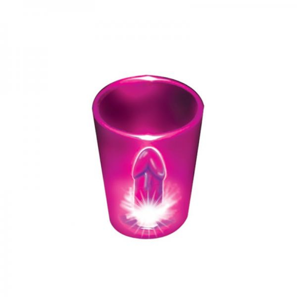 Light Up Shot Glasses Magenta - Hott Products