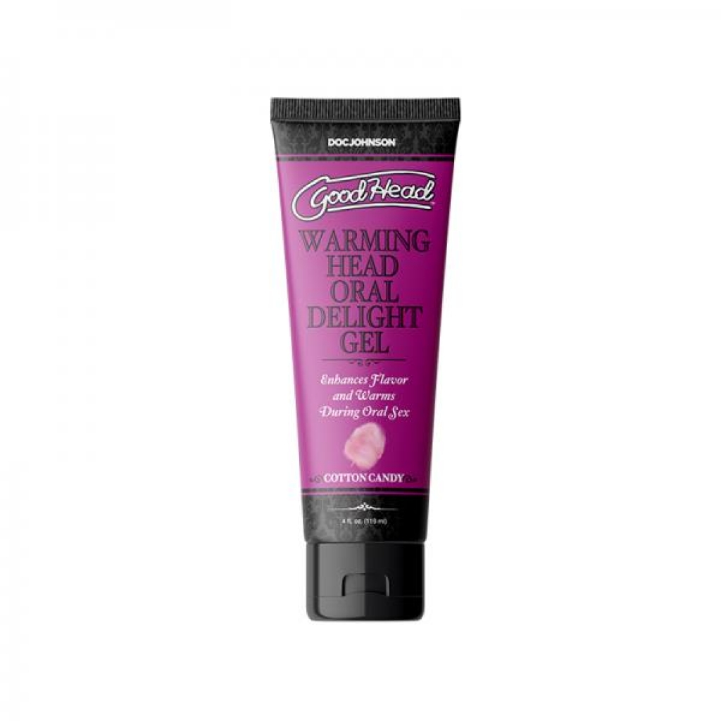 Goodhead Warming Head Oral Delight Gel Cotton Candy 4 Oz. - Doc Johnson