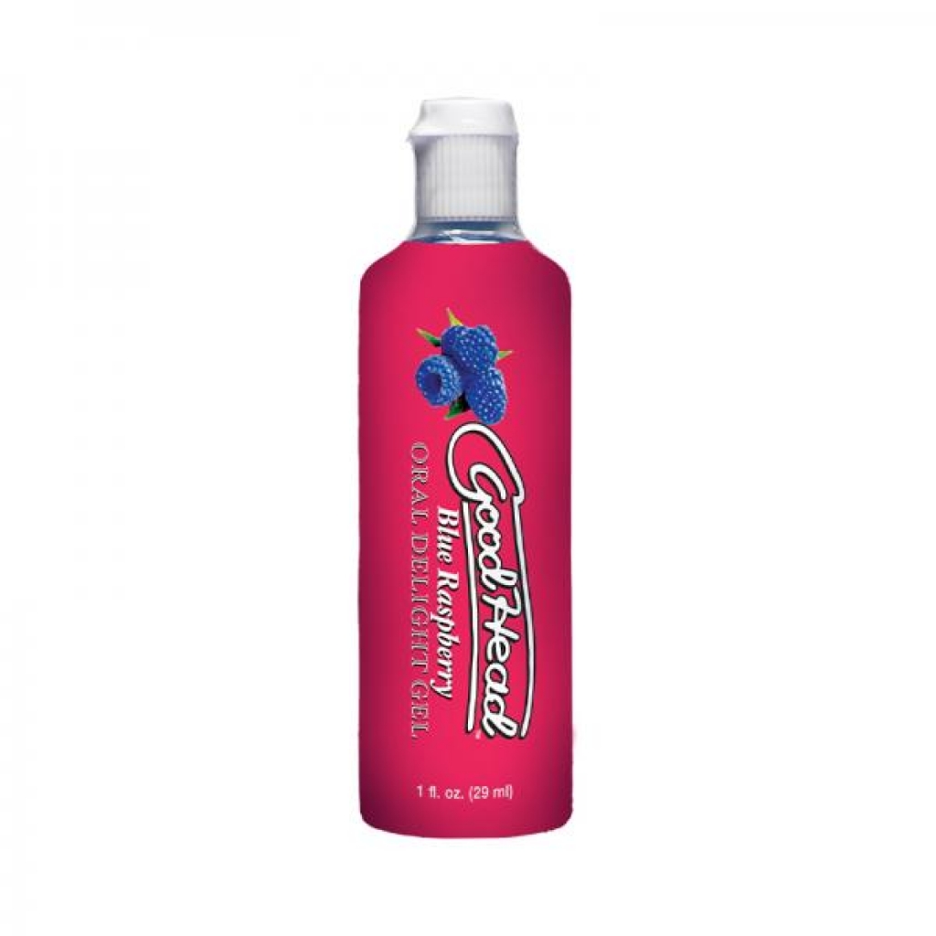 Goodhead Oral Delight Gel Blue Raspberry 1 Oz. - Doc Johnson