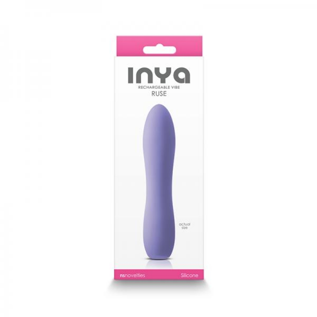 Inya Ruse Vibrator Purple - Ns Novelties