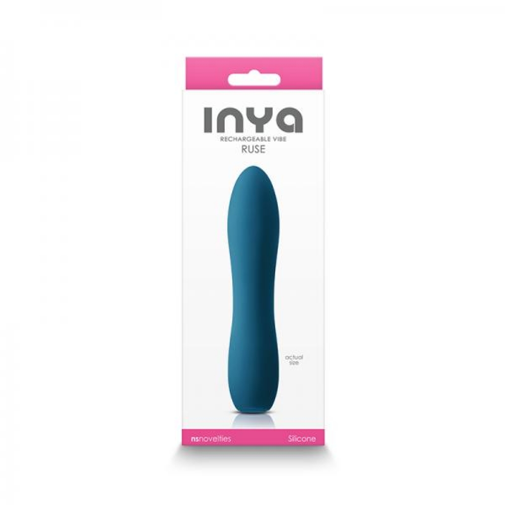 Inya Ruse Vibrator Teal - Ns Novelties