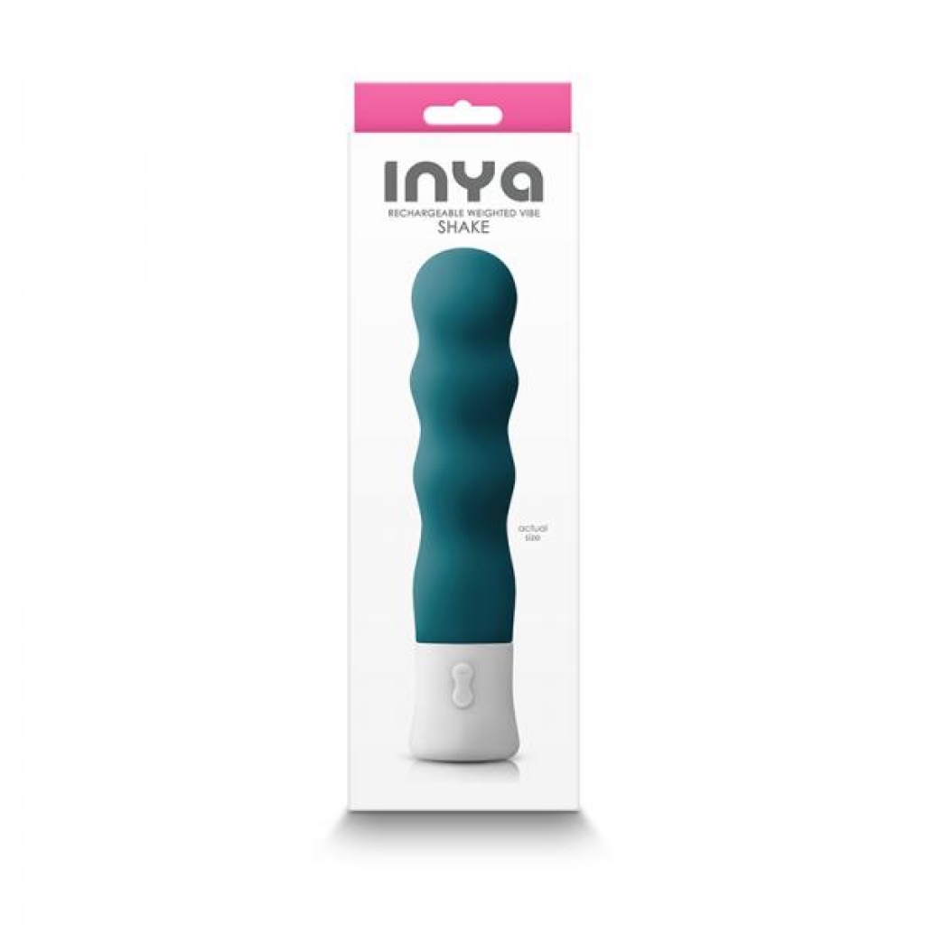 Inya Shake Weighted Vibe Dark Teal - Ns Novelties