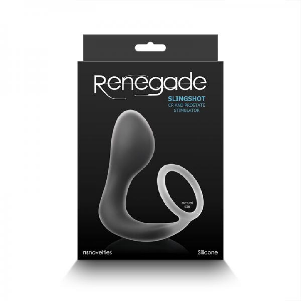 Renegade Slingshot Black - Ns Novelties