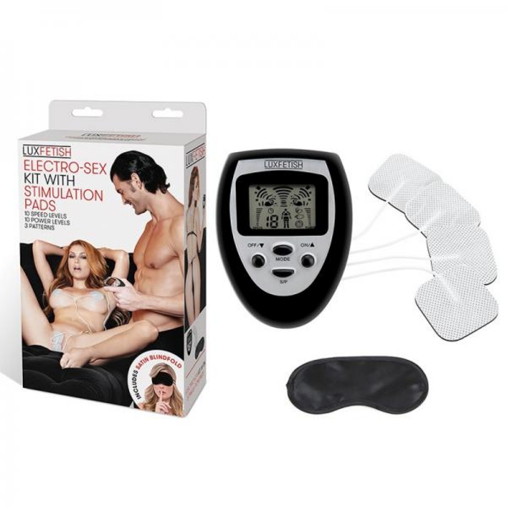 Lux Fetish Electro-Stim Kit with Stimulation Pads