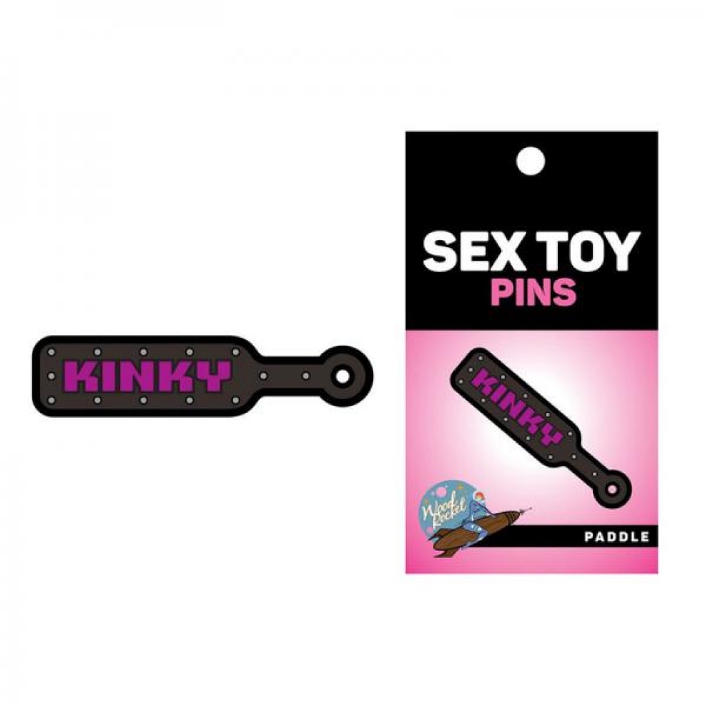 Sex Toy Pin Kinky Paddle - Wood Rocket