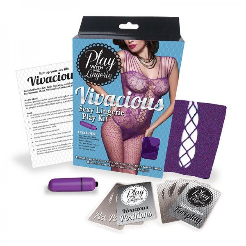 Play With Me Vivacious Lingerie Kit for Intimate Adventures