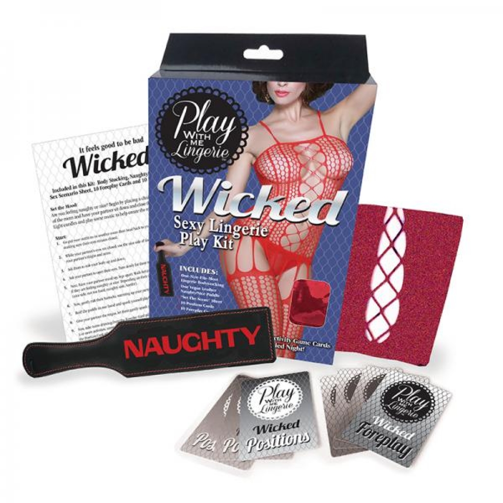 Play With Me Wicked Lingerie Kit - Little Genie