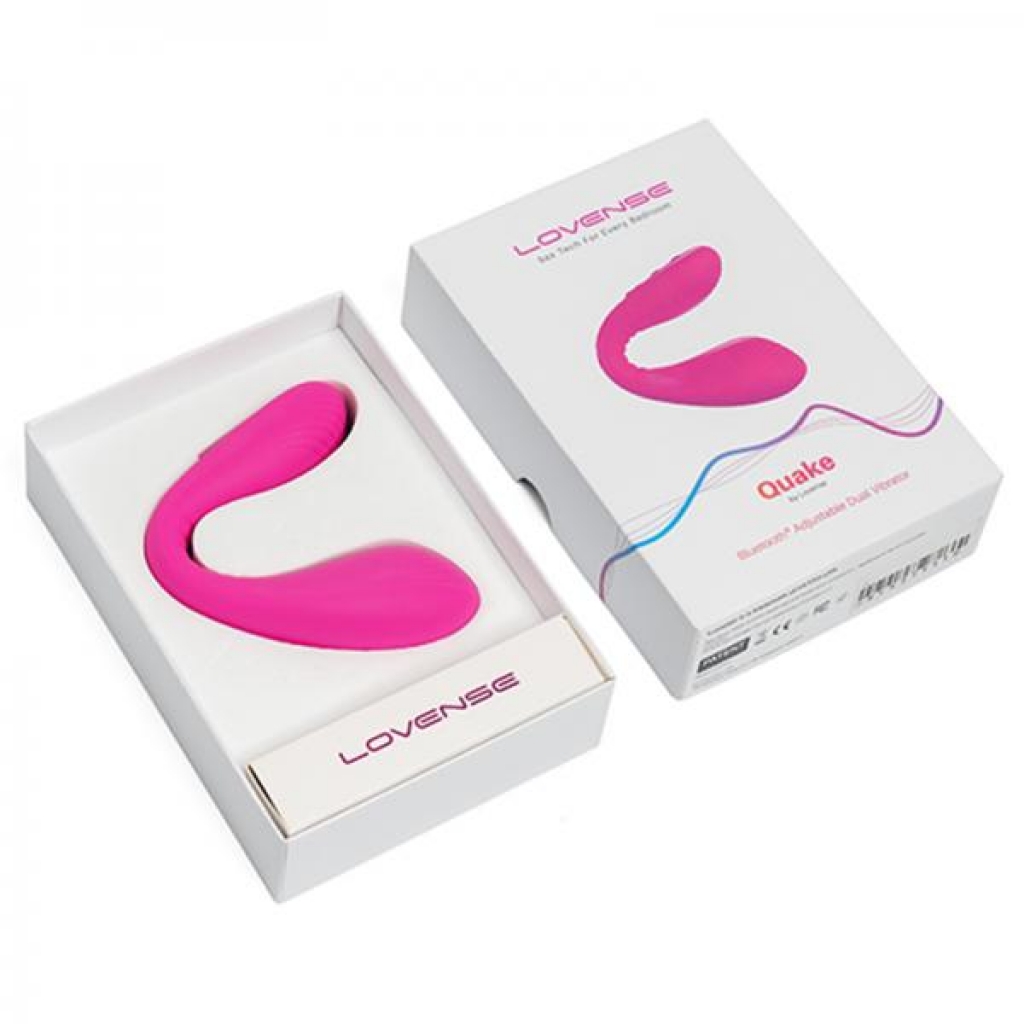 Lovense Quake Dual Stimulator Pink - Lovense