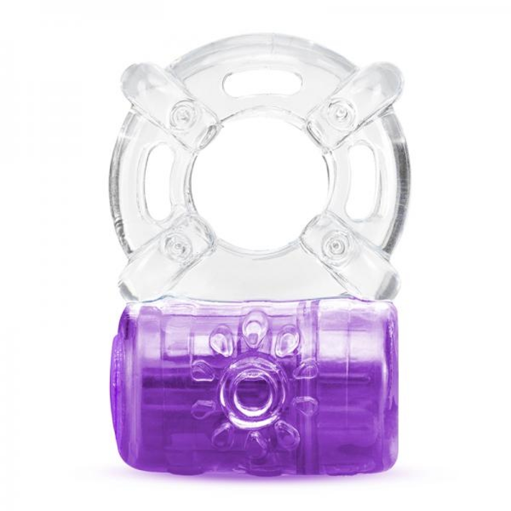 Play With Me - One Night Stand Vibrating C-ring - Purple - Blush