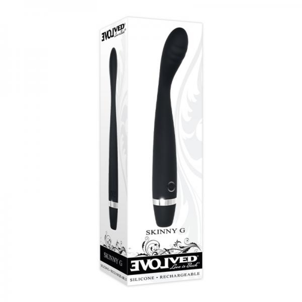 Evolved Skinny G Slim G-spot Vibrator Black - Evolved