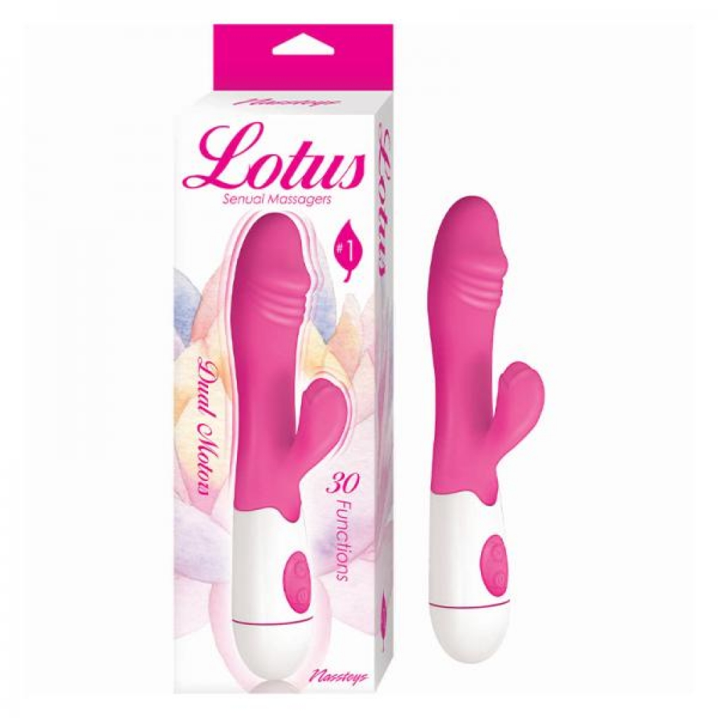 Lotus Sensual Massagers #1 Pink - Nasstoys