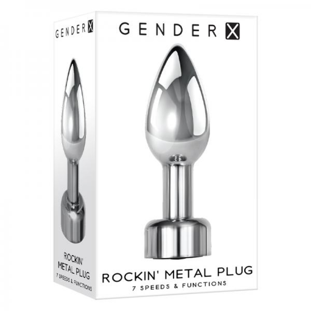 Gender X Rockin' Metal Plug - Versatile Pleasure Tool