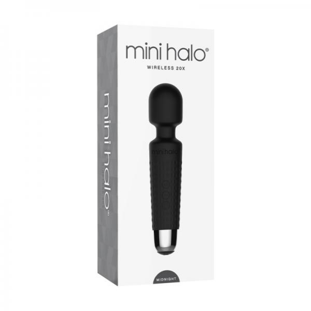 Mini Halo Wireless Wand 20x Silicone Midnight - Shibari