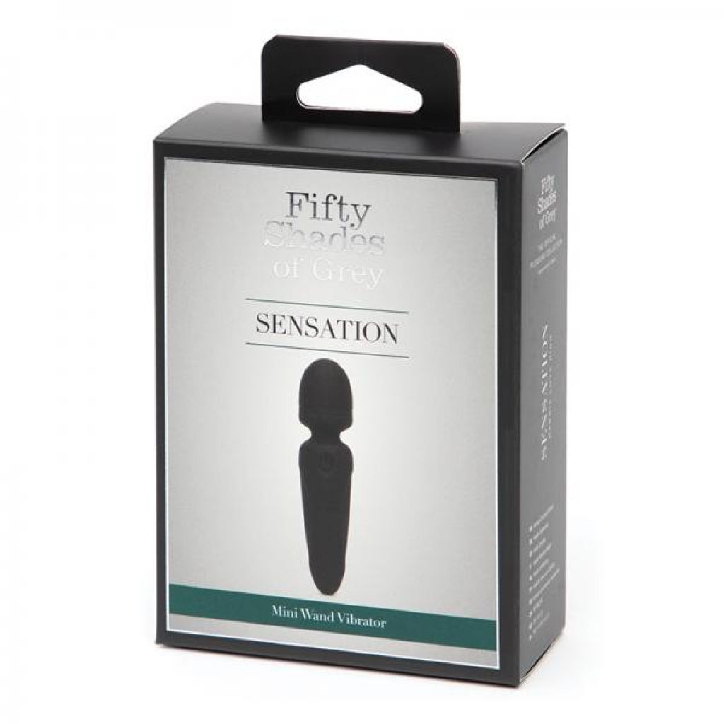 Fifty Shades Sensation Mini Wand Vibe - Lovehoney