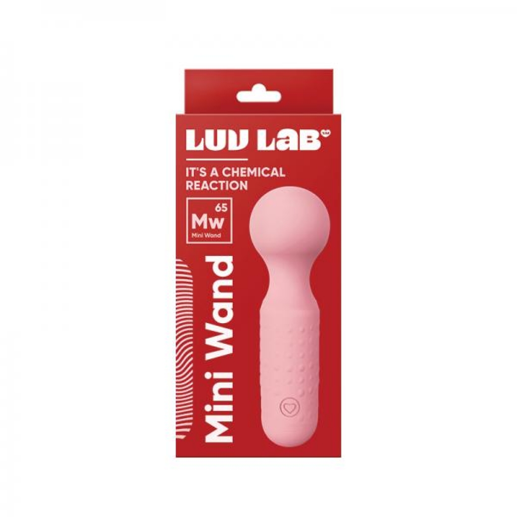 Luv Lab Mw65 Mini Wand Silicone Light Pink - Luv Inc.