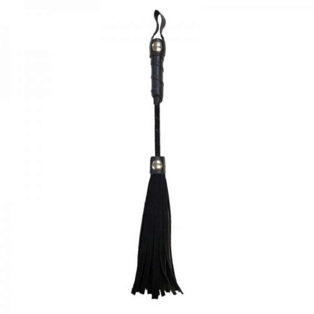 Rouge Mini Flogger 10 In. Black - Rouge Garments