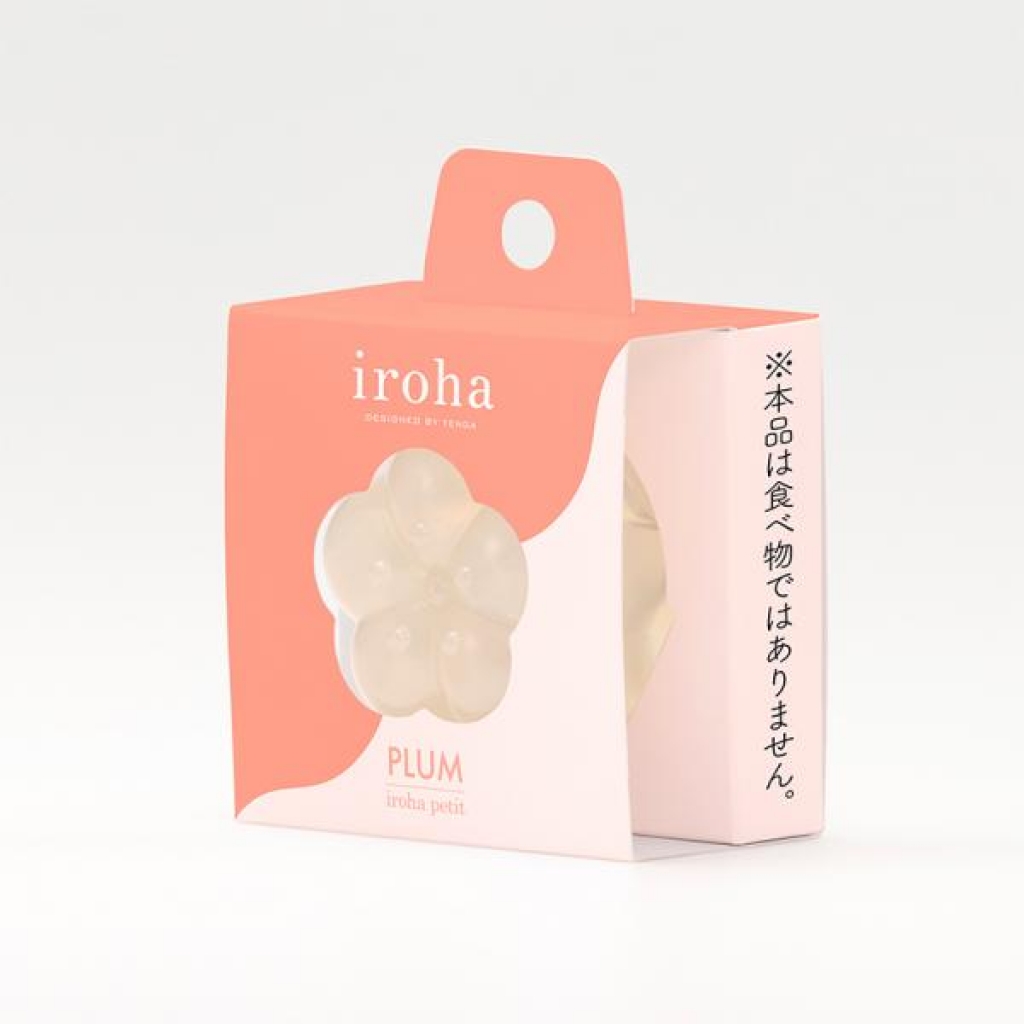 Iroha Petit Plum Clear Vibrator