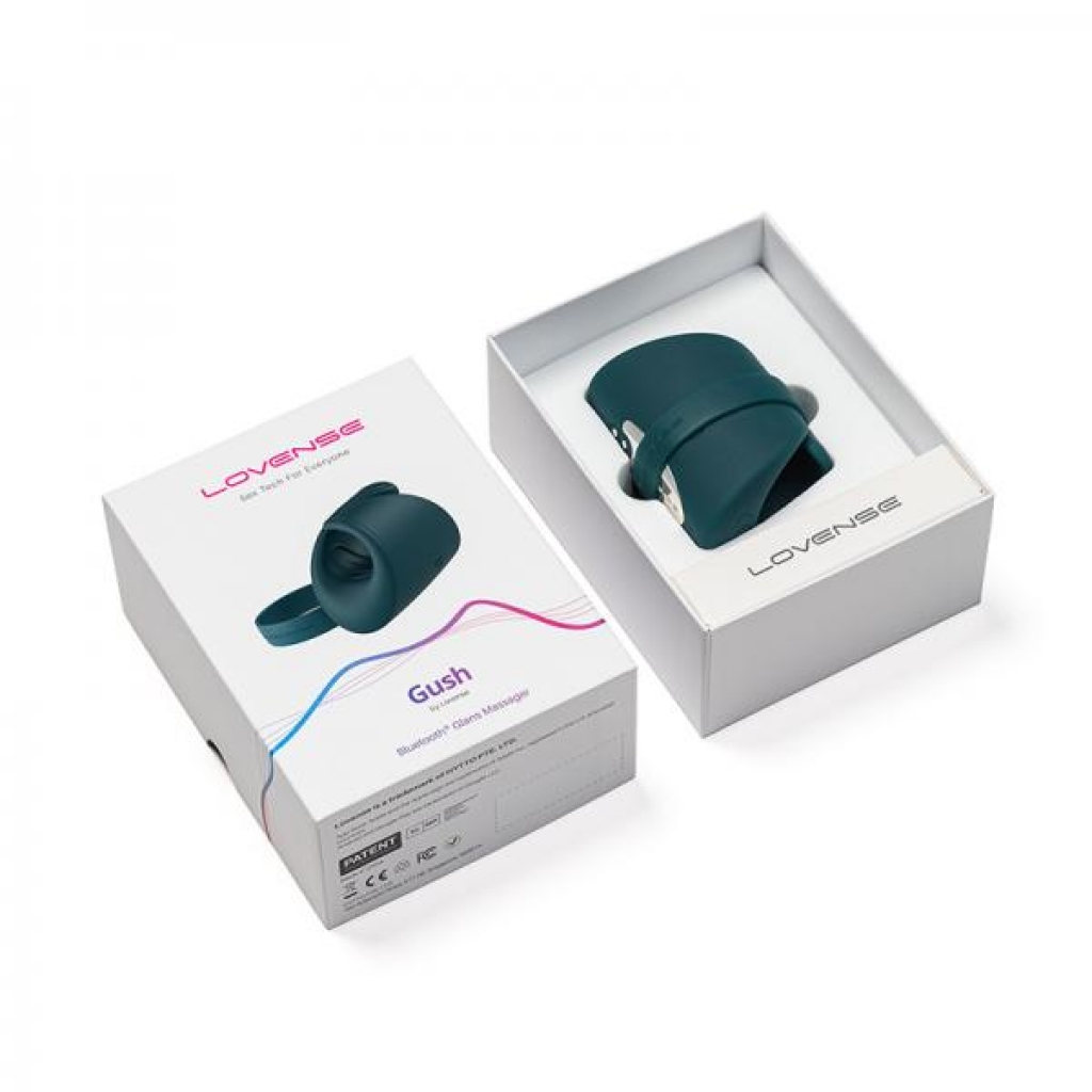 Lovense Gush App-Compatible Handsfree Masturbator - Teal