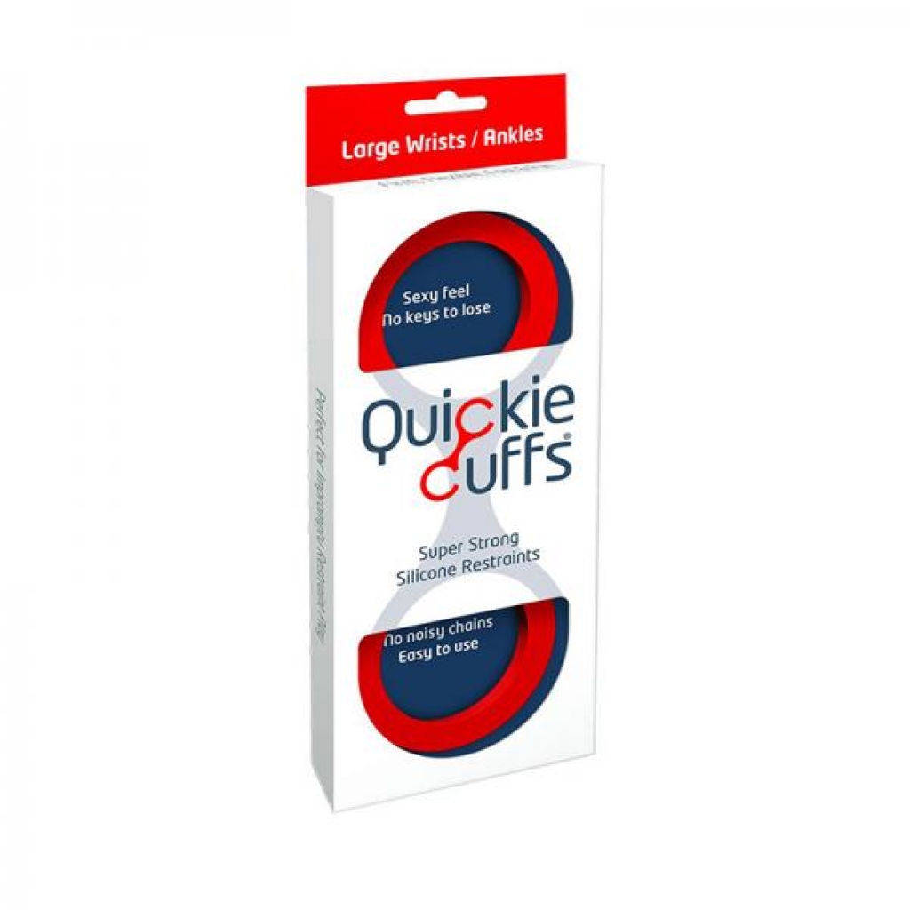 Quickie Cuffs: Large Red